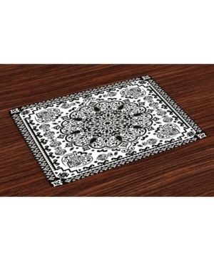 Ambesonne Ethnic Place Mats Set of 4