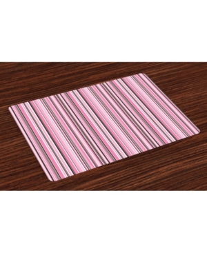 Ambesonne Modern Place Mats Set of 4