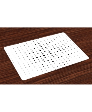 Ambesonne Abstract Place Mats Set of 4