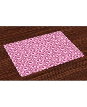 Ambesonne Abstract Place Mats Set of 4
