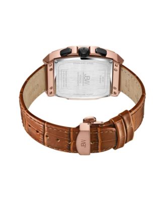 Men's Echelon Diamond (1/4 ct. t.w.) Watch in 18k Rose Gold-plated Stainless Steel 41mm