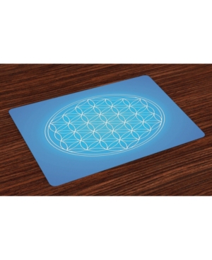 Ambesonne Geometry Place Mats Set of 4