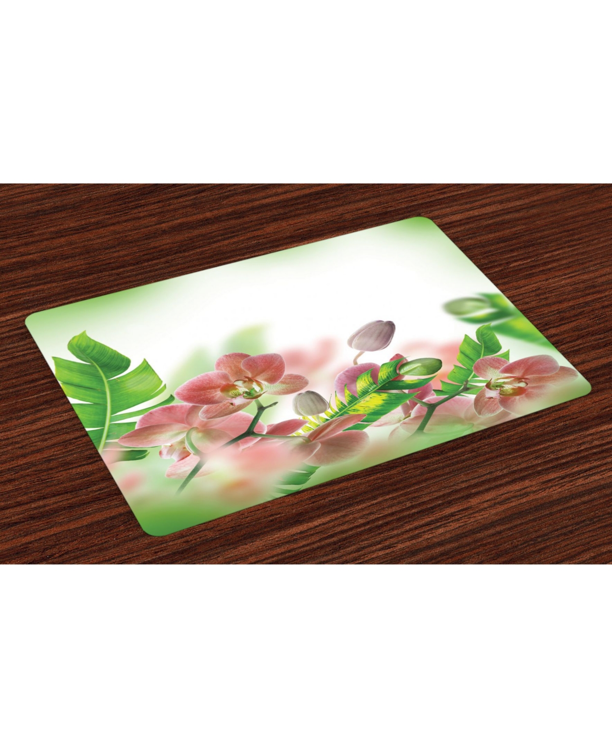 AMBESONNE TROPICAL PLACE MATS, SET OF 4
