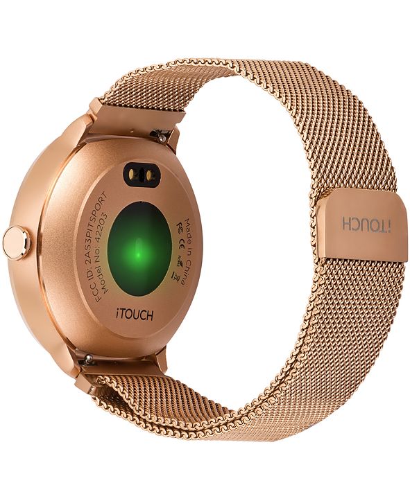 itouch rose gold watch