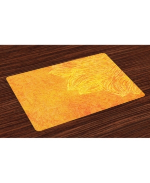 Ambesonne Mandala Place Mats Set of 4