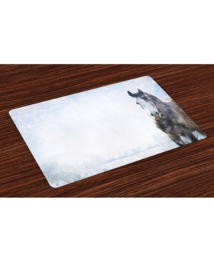 Ambesonne Country Place Mats Set of 4
