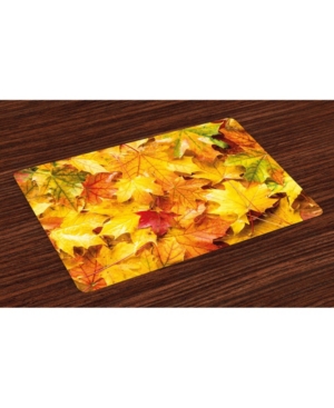 Ambesonne Fall Place Mats Set of 4