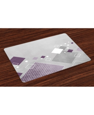 Ambesonne Abstract Place Mats Set of 4