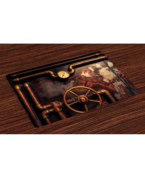 Ambesonne Industrial Place Mats Set of 4