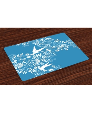 Ambesonne Place Mats Set of 4