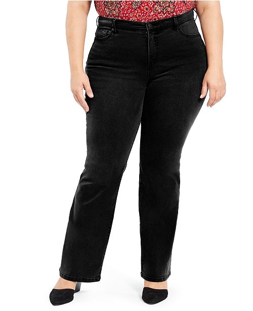Style & Co Plus Size Power Sculpt Bootcut Jeans, Created for Macy's