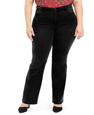 Style & Co Plus Size Power Sculpt Bootcut Jeans, Created for Macy's ...