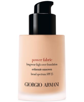 giorgio armani powder fabric