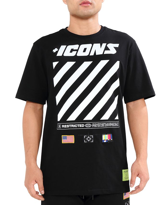 Hudson NYC Men's Icons Hazard Graphic T-Shirt - Macy's