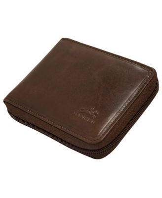 Men's Boulder Collection RFID Secure Zippered Wallet with Removable Passcase