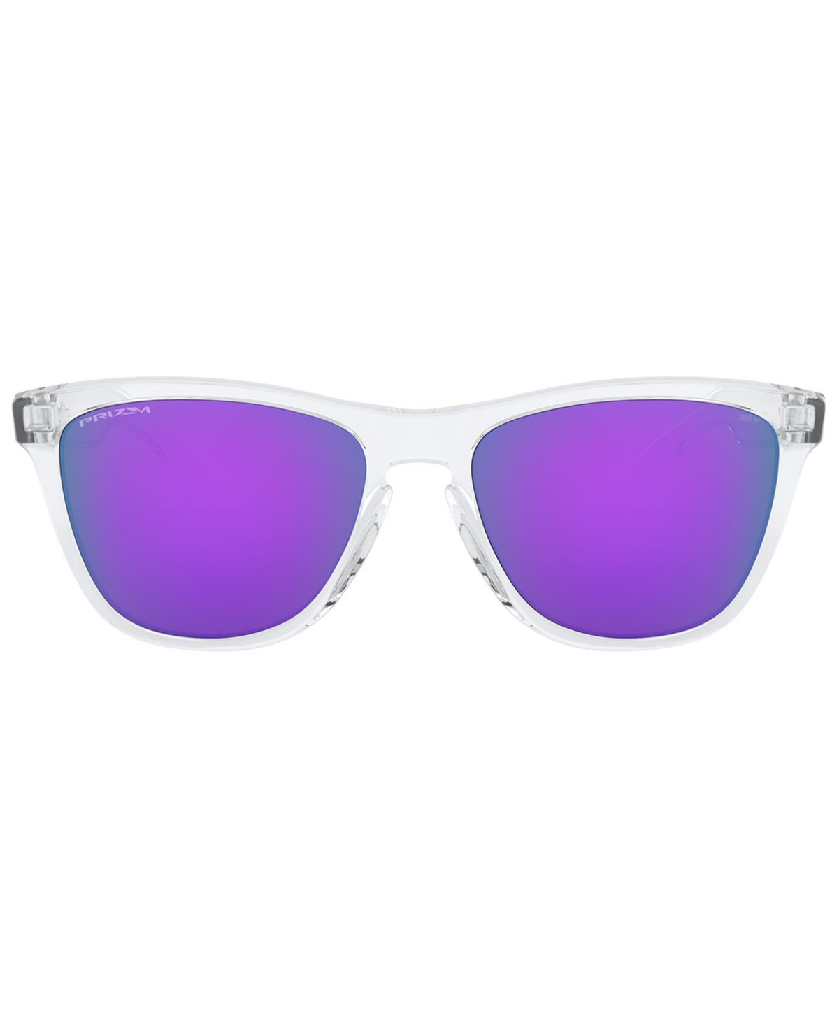 Oakley Frogskins Square-frame Sunglasses In Matte Clear