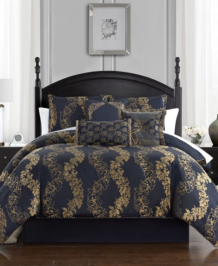 Marquis by Waterford Oban King 7 Piece Comforter Set Macy's