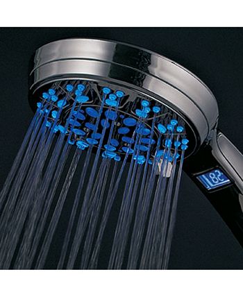 HotelSpa - Hotel Spa 3 Color LED Hand Shower with Temperature Display