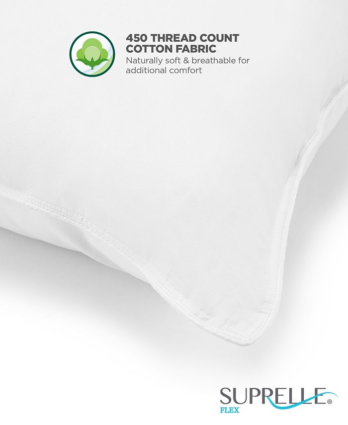 Great Sleep Suprelle Flex Fiber King Pillow Macy's