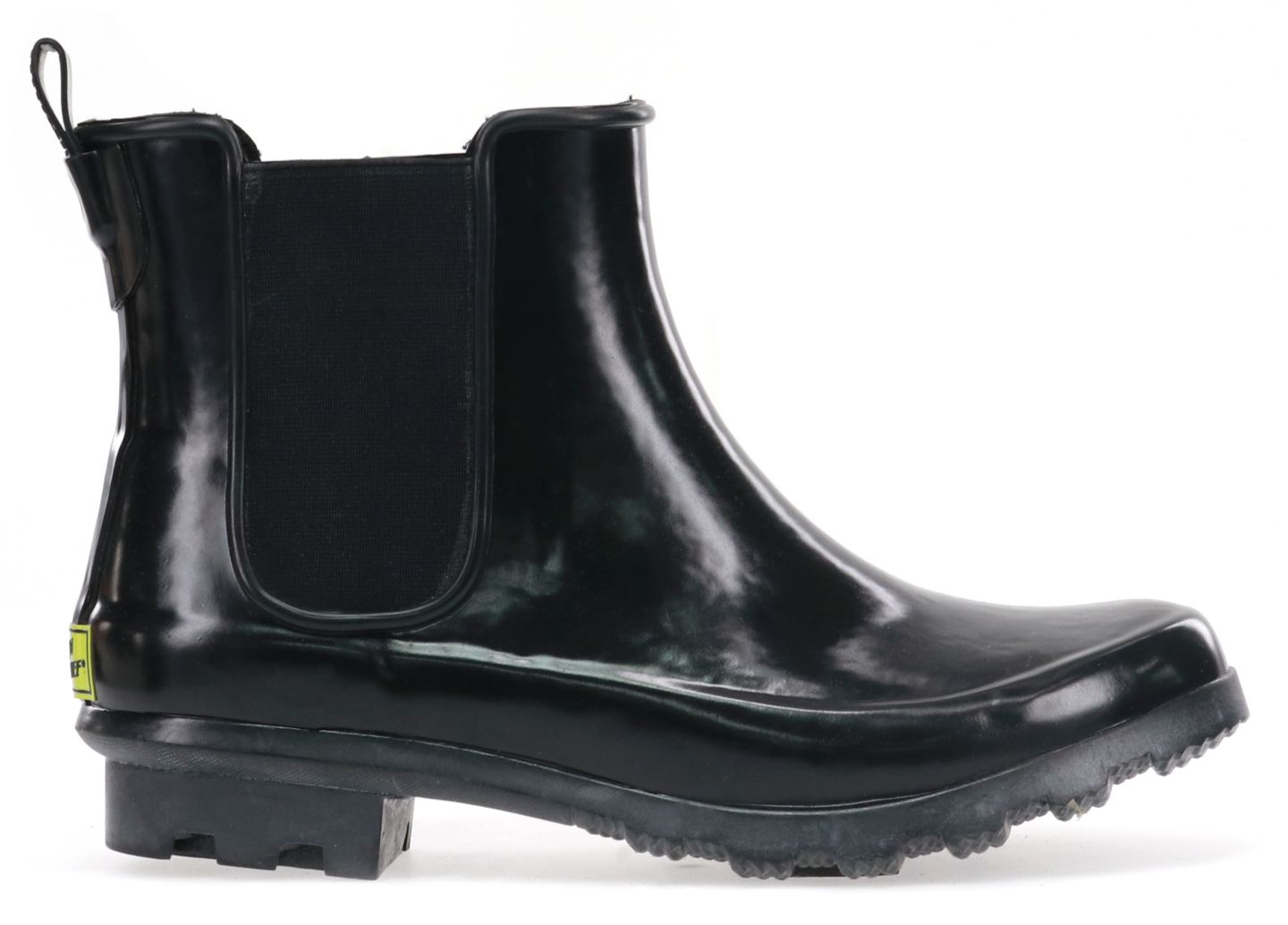 Женские ботинки Western Chief Classic Chelsea Rain Bootie, цвет: Чёрный — фото 1
