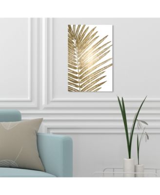 Oliver Gal Cal Leaves Canvas Art, 10" x 15"