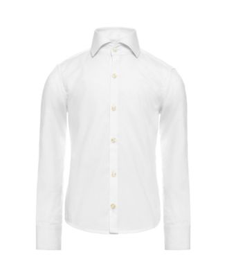 Toddler and Little Boys Knight Solid Shirt