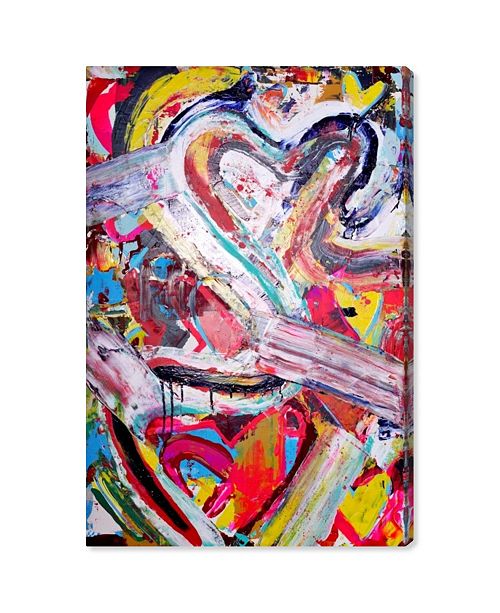 Oliver Gal Love Remix Canvas Art 24 X 36 Reviews All Wall