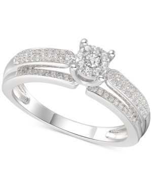 image of Diamond Promise Ring (1/3 ct. t.w.) in Sterling Silver