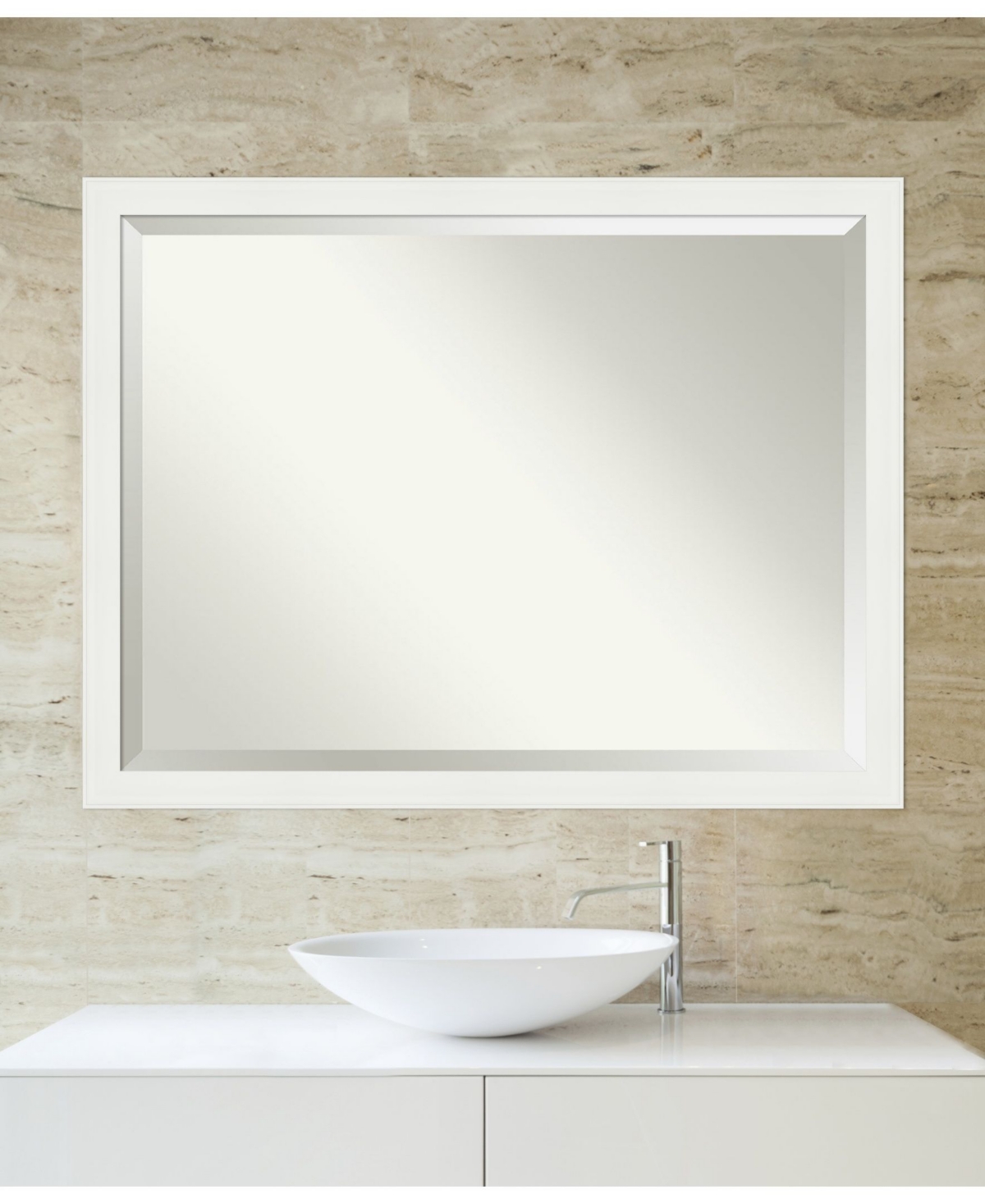 Amanti Art Milano 42x30 Bathroom Mirror