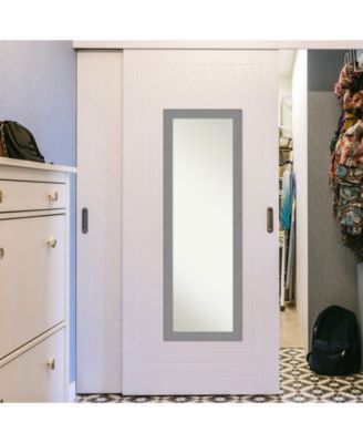 Brushed on The Door Full Length Mirror, 17.5" x 51.50"