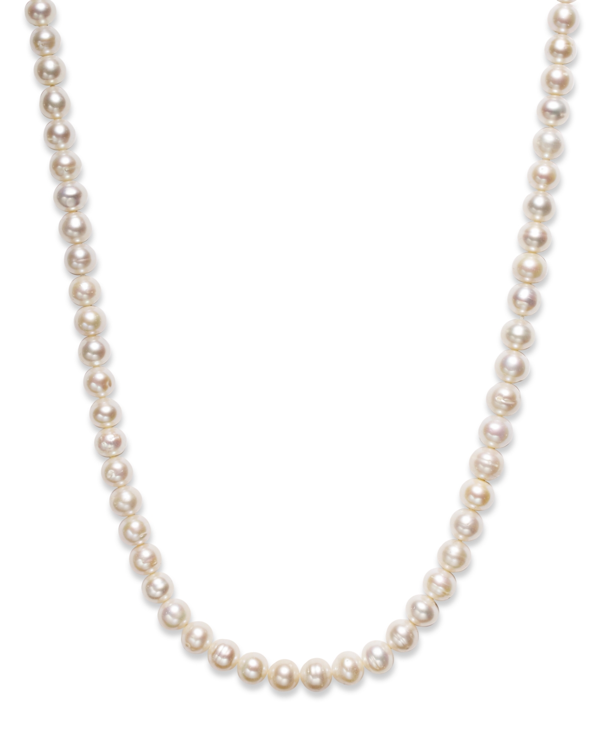 Pearl Necklace, 36" Cultured Freshwater Pearl Endless Strand (8-1/2mm) - Pink Multi