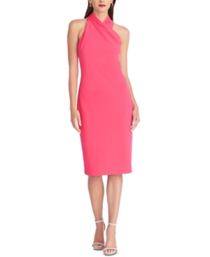 Rachel Rachel Roy Harland Halter Dress In Paradise Pink