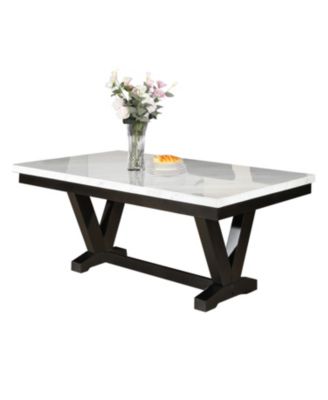 Furniture - Fernada Marble Top Dining Table