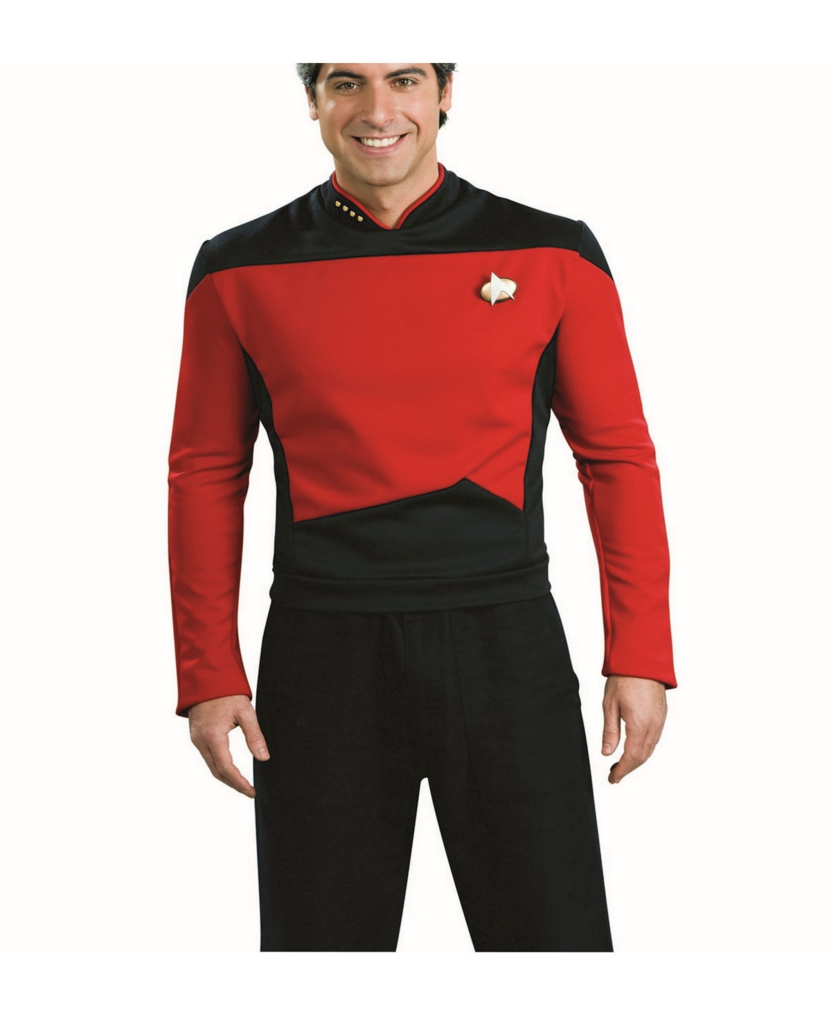 BuySeason Men's Star Trek Deluxe Shirt Costume - Red