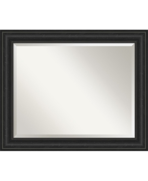 Shop Amanti Art Shipwreck Framed Bathroom Vanity Wall Mirror, 33.38" X 27.38" In Black