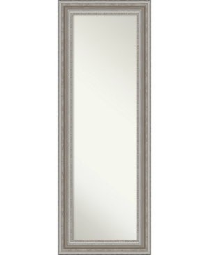 Shop Amanti Art Parlor Silver-tone On The Door Full Length Mirror, 19.5" X 53.50"