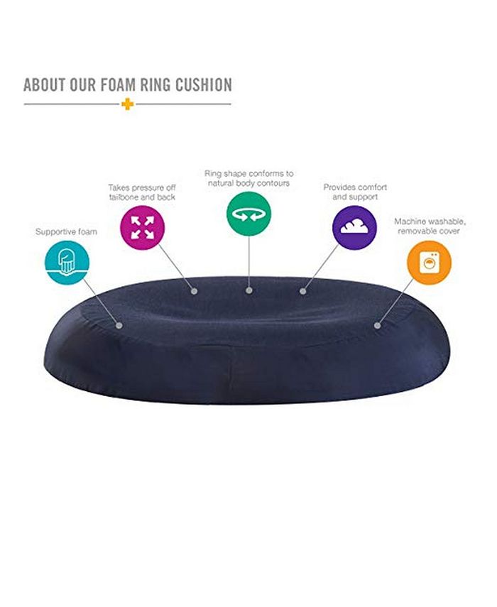 DMI Molded Foam Ring Donut Seat Cushion Pillow Macy's