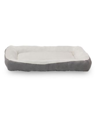 HappyCare Tex Rectangle Bumper Bolster Cat & Dog Bed