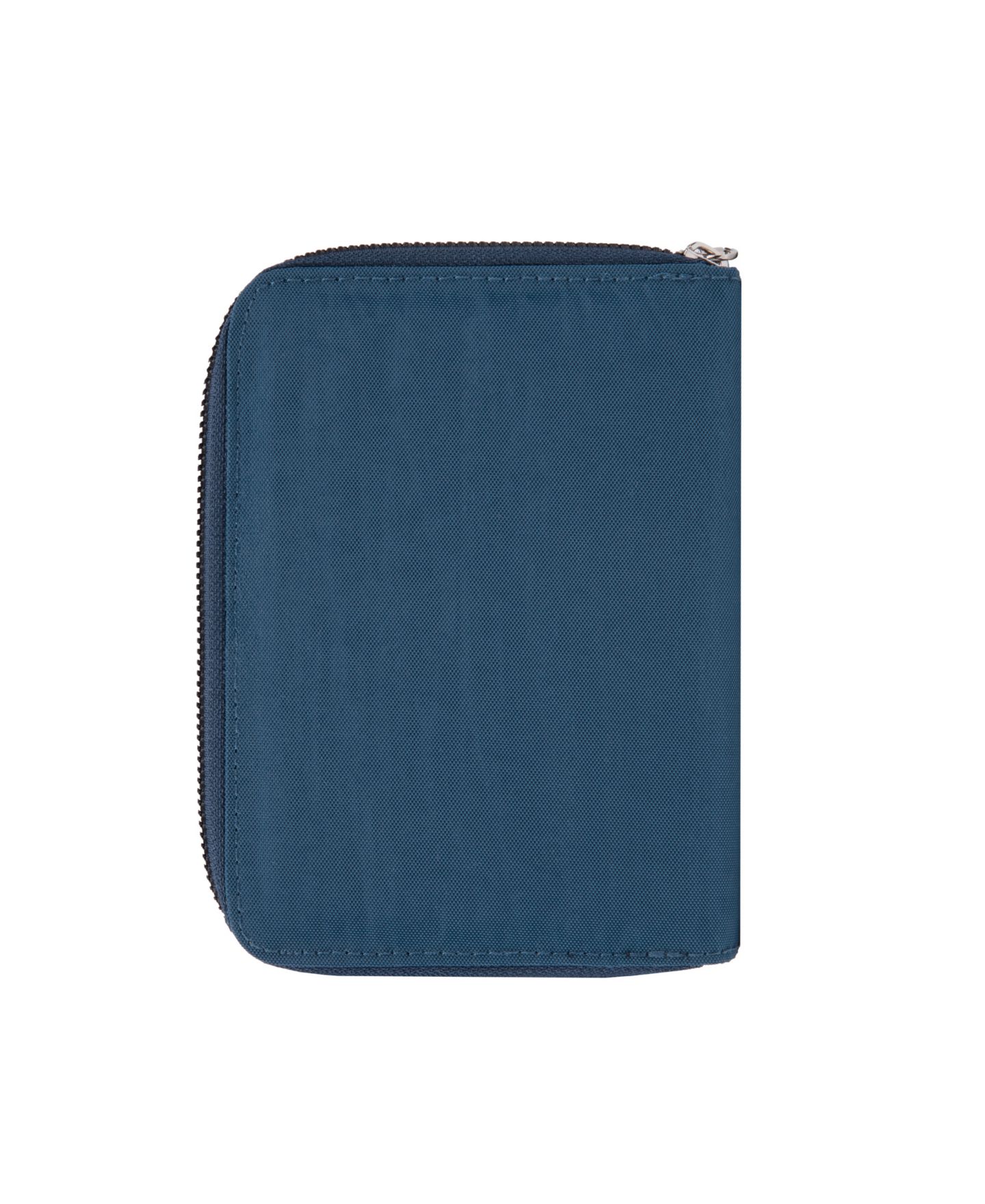 Кошелёк Travelon RFID Blocking Passport Zip Wallet, цвет: Синий — фото 3