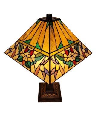 Tiffany Style Mission Table Lamp