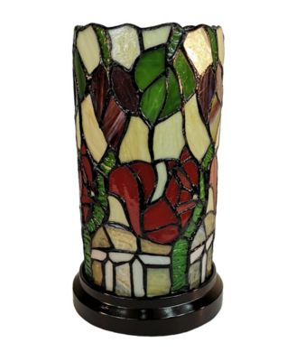 Tiffany Style Floral Mini Table Lamp