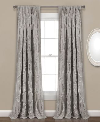 Lush Décor - Avon 54" x 95" Single Curtain Panel