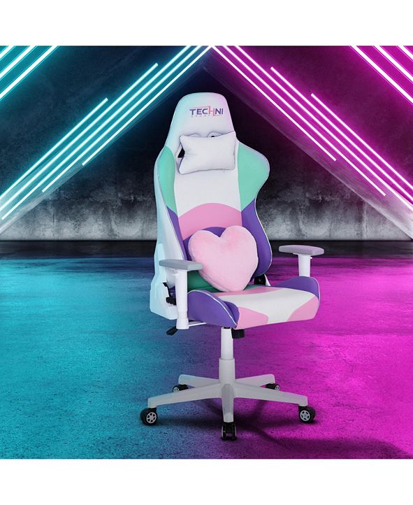 Techni sport pink gaming chair clearance