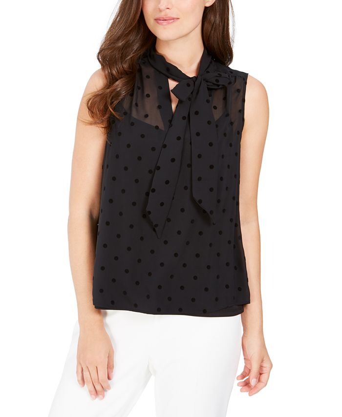 Womens Polka Dot Tops - Macy's