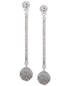 Pavé Fireball Linear Drop Earrings, Created for Macy's