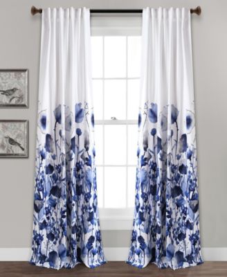 Zuri Floral Curtain Sets