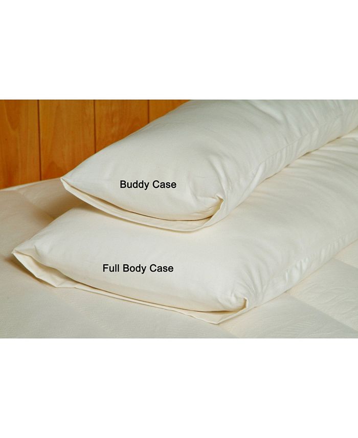 Organic cotton shop body pillow case