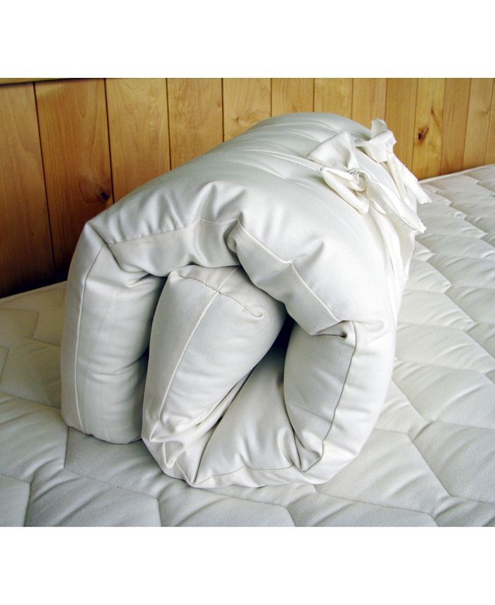 Holy Lamb Organics Natural Wool Mattress Encased in Organic