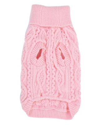 Cable Knit Sweater Blush Pink