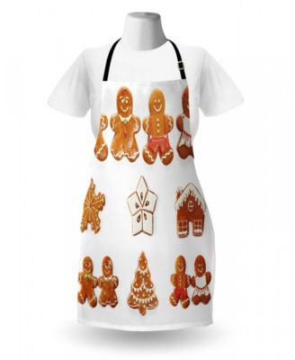 Ambesonne Gingerbread Man Apron